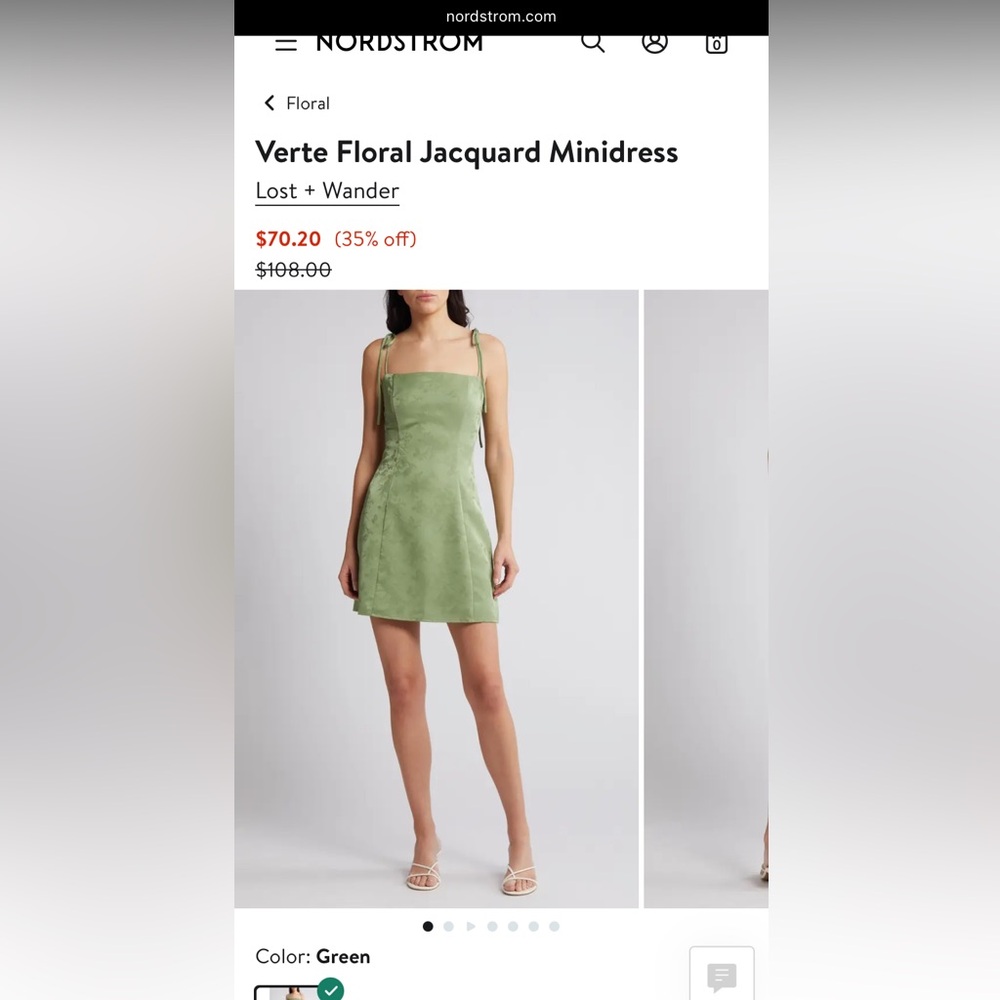 NWT Lost + Wander mini dress